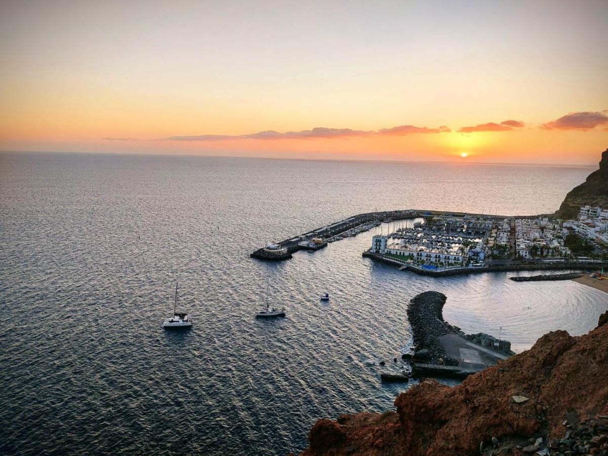 Vv Estrella Apartman Puerto De Mogan Kültér fotó